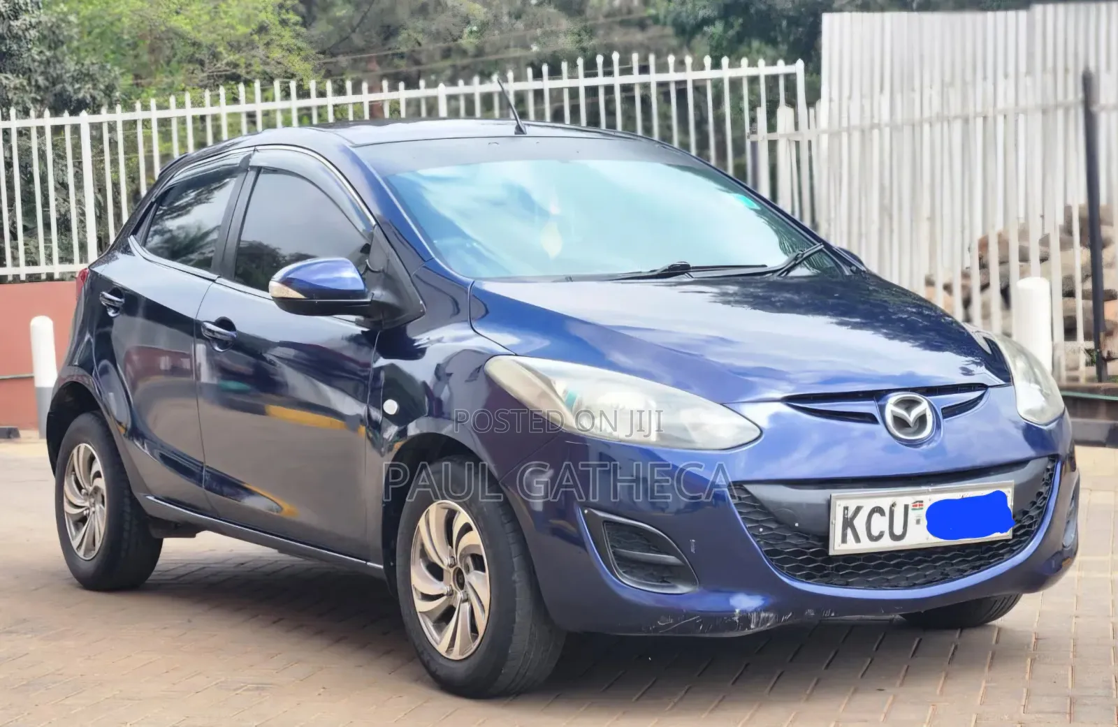 Mazda Demio 2012 Blue
