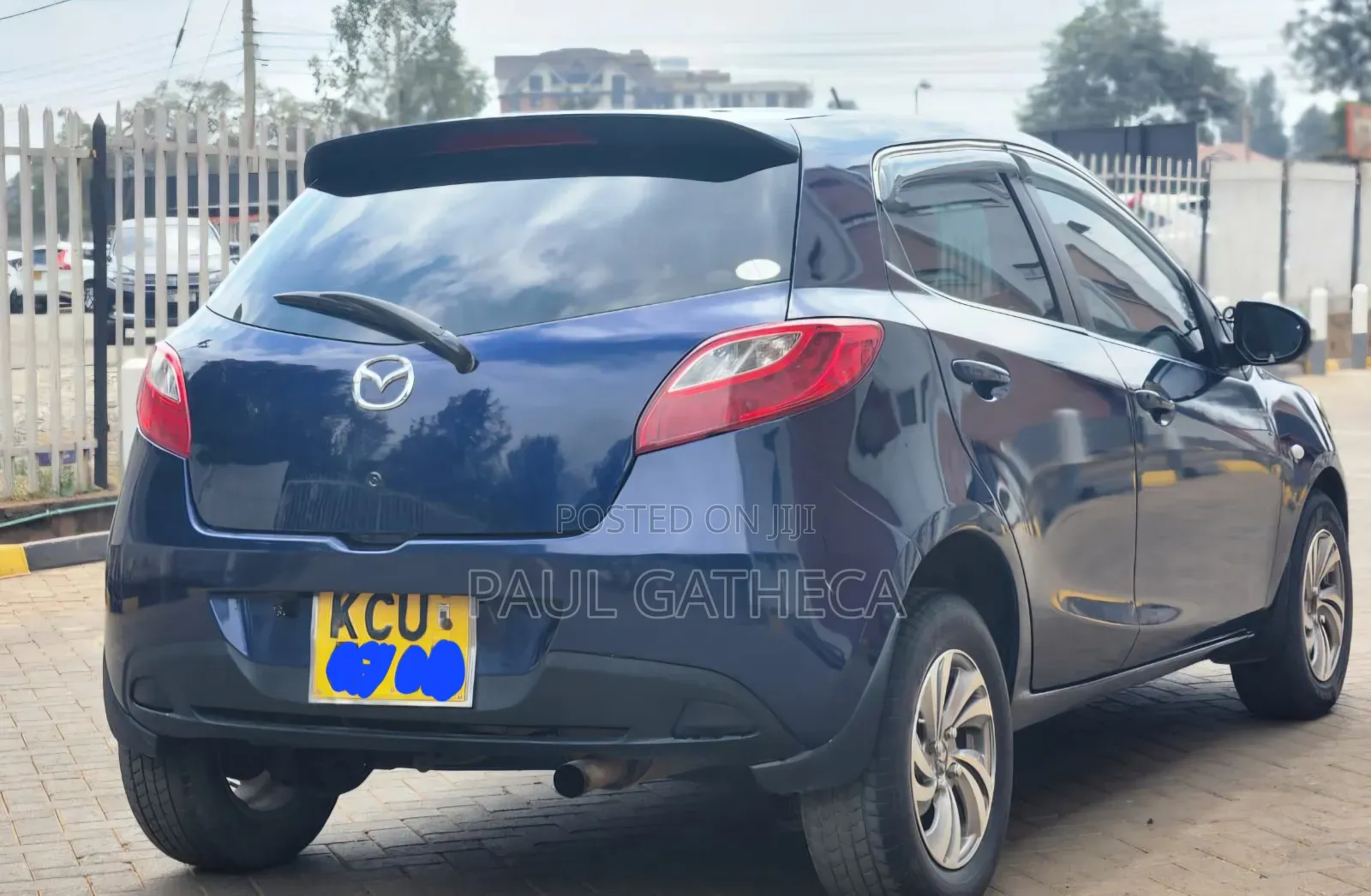 Mazda Demio 2012 Blue