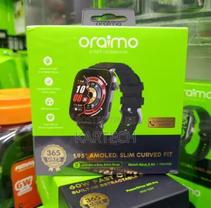 Oraimo Watch Nova 2 Air (OSW-814S) Ultra-Slim Curved Smartwatch