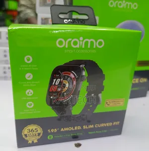 Oraimo Watch Nova 2 Air (OSW-814S) Ultra-Slim Curved Smartwatch