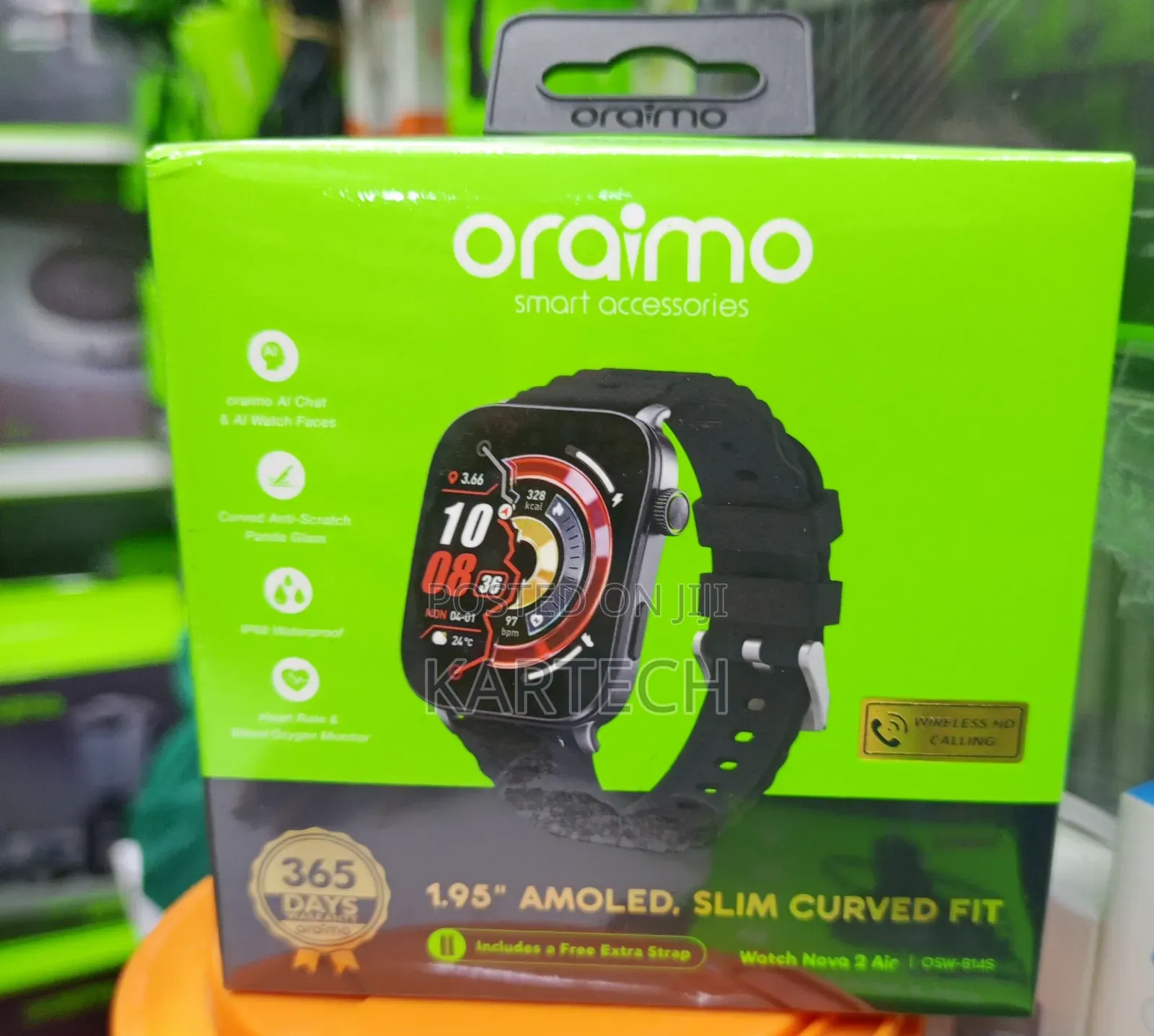 Oraimo OSW-814S Nova 2 Air Smart Watch