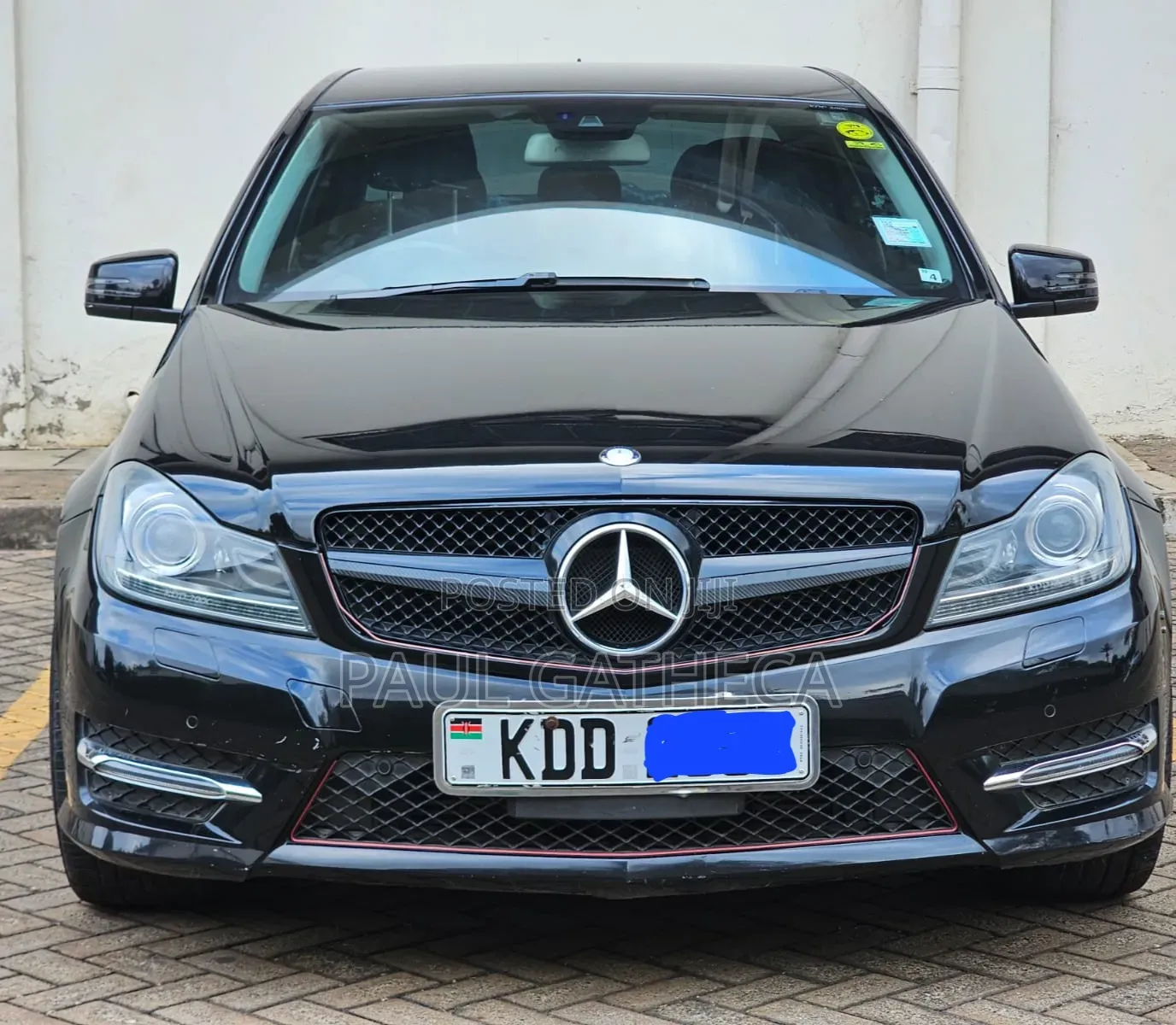 Mercedes-Benz C200 2014 Black