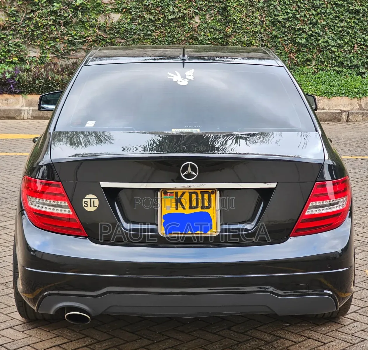 Mercedes-Benz C200 2014 Black