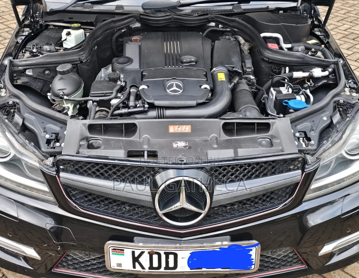Mercedes-Benz C200 2014 Black