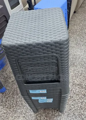 Trendy Plastic Bamboo Stool Kenpoly
