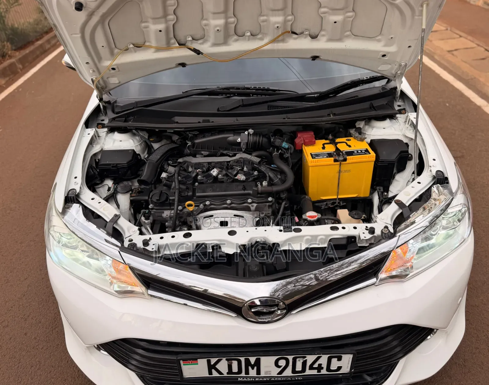Toyota Axio 2016 White