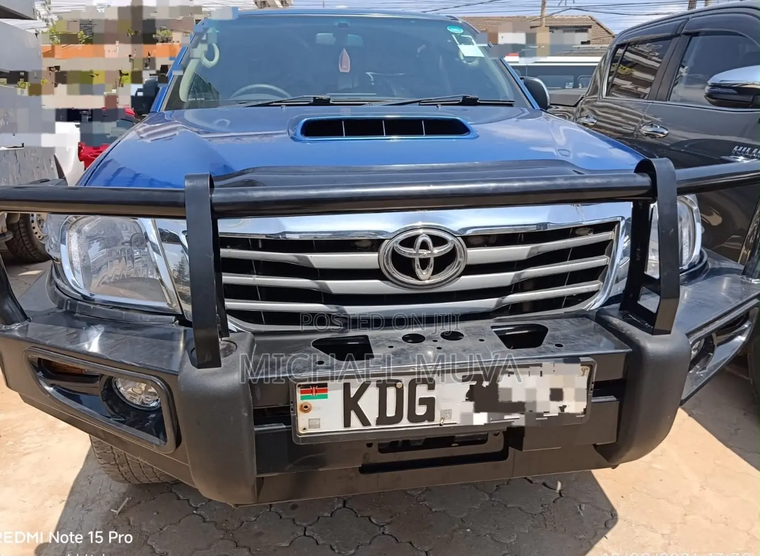 Toyota Hilux 3.0 D-4D 4x4 2014 Blue