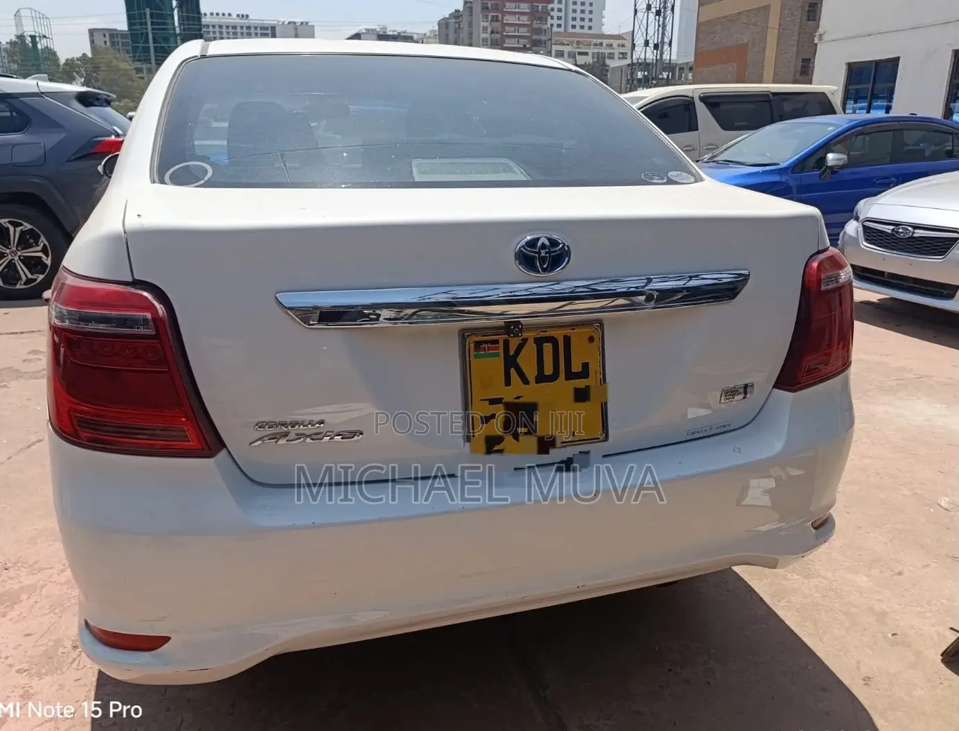 Toyota Axio 1.5 Hybrid G 2WD 2015 White