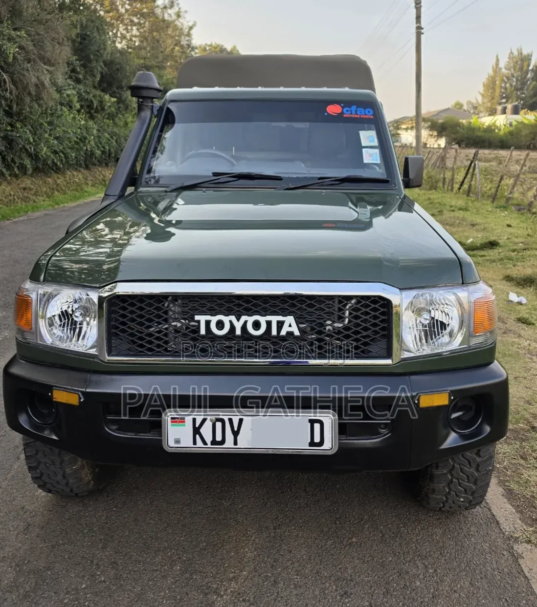 Toyota Land Cruiser 2018 Green