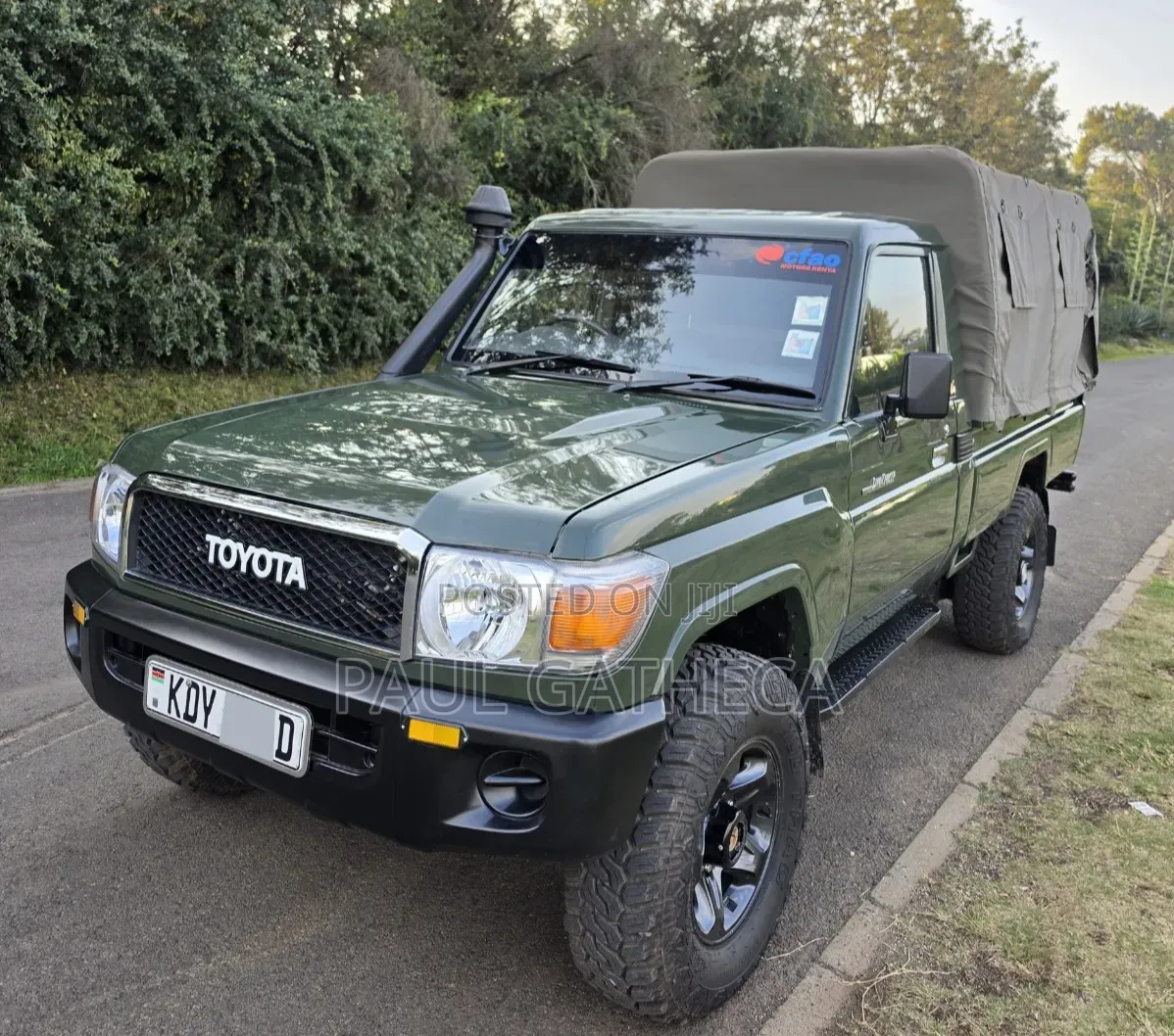 Toyota Land Cruiser 2018 Green