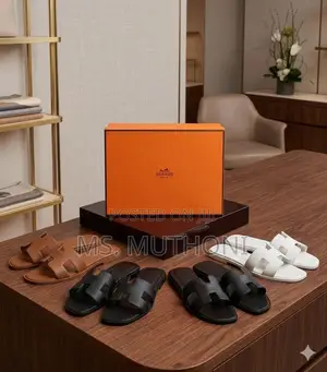 Chic Hermès Oran Flat Sandals Size 37-42
