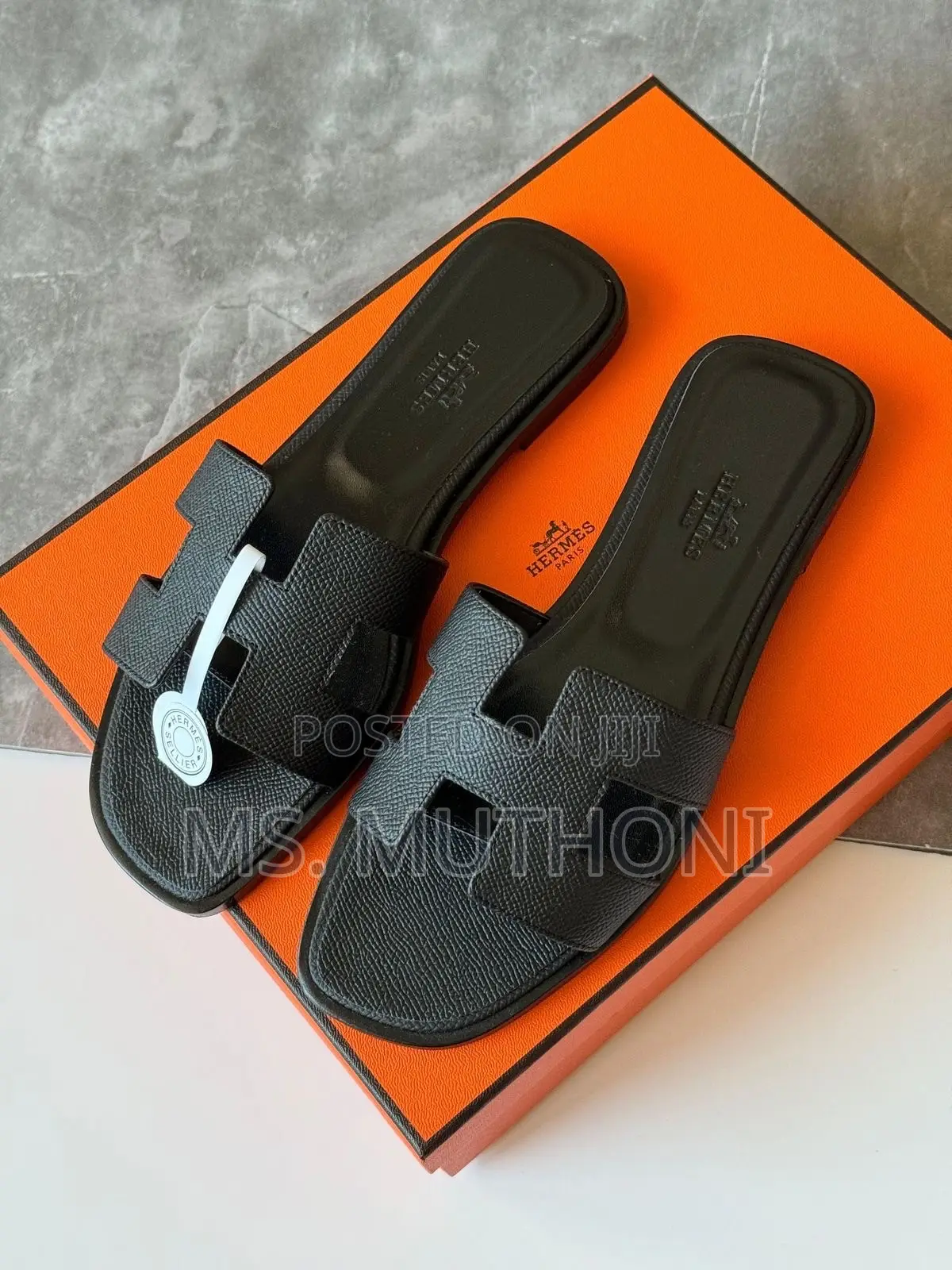 Chic Hermès Oran Flat Sandals Size 37-42