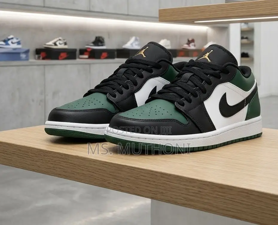 The Air Jordan 1 Low "Green Toe": Size 37-45