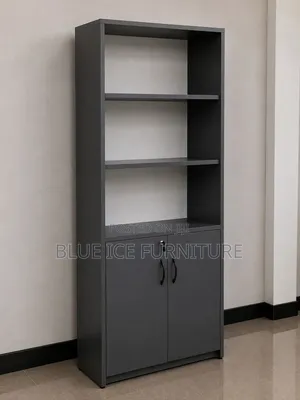 Modern Office Storage Cabinet With Shelves Lockable Doors