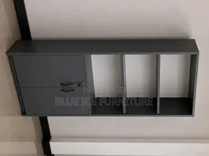 Modern Office Storage Cabinet With Shelves Lockable Doors