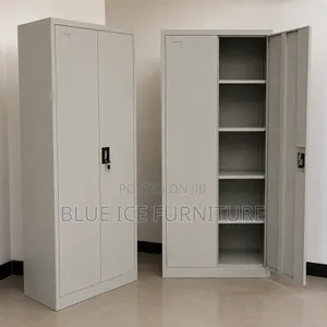 Metal Office Storage Cabinet– Lockable Steel Filing Document Cupboard