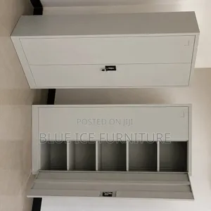 Metal Office Storage Cabinet– Lockable Steel Filing Document Cupboard