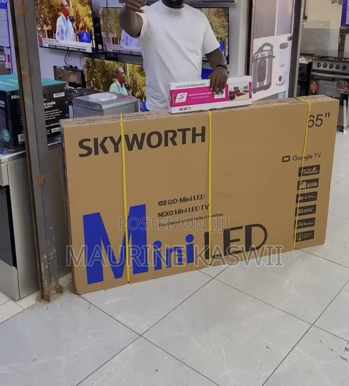 Skyworth Qd-Miniled 55”inch Google TV