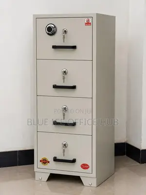4-Drawer Lockable Security Safe
