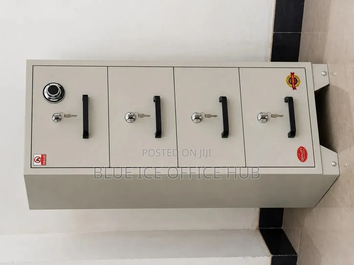 4-Drawer Lockable Security Safe
