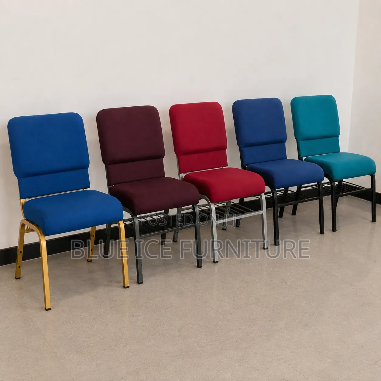 Padded Conference Chairs – Stackable Banquet Event Chairs