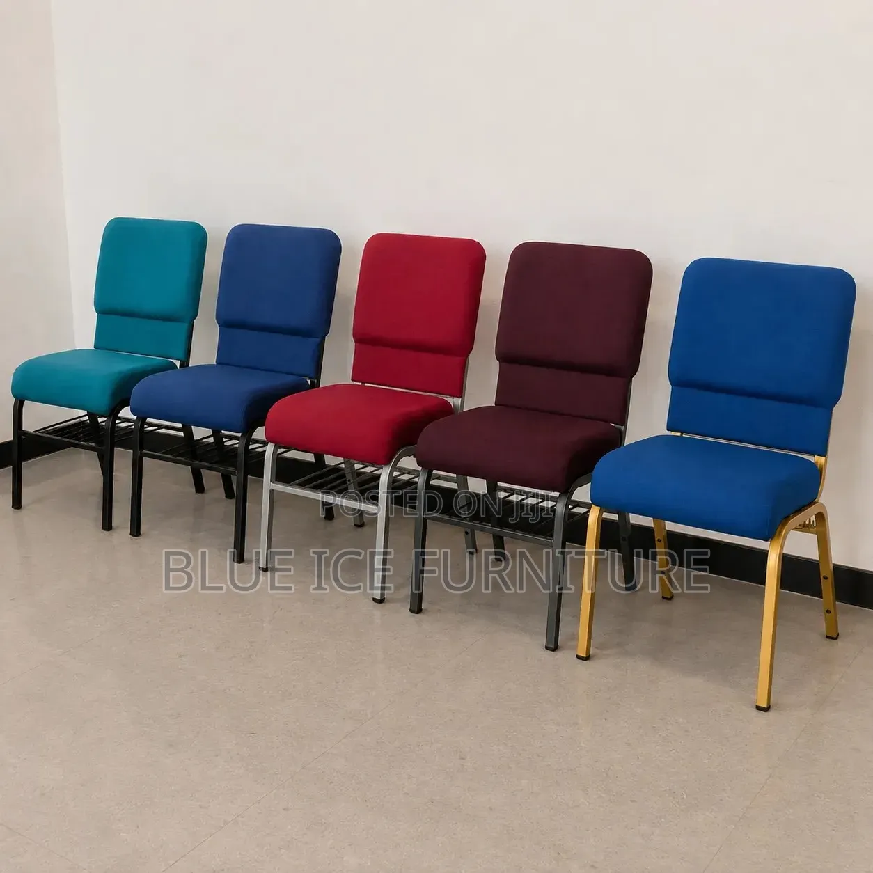 Padded Conference Chairs – Stackable Banquet Event Chairs