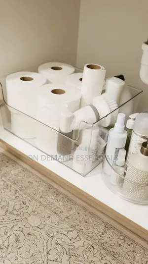 Acrylic Multipurpose Toiletries /Under Sink /Vegetable Organizer