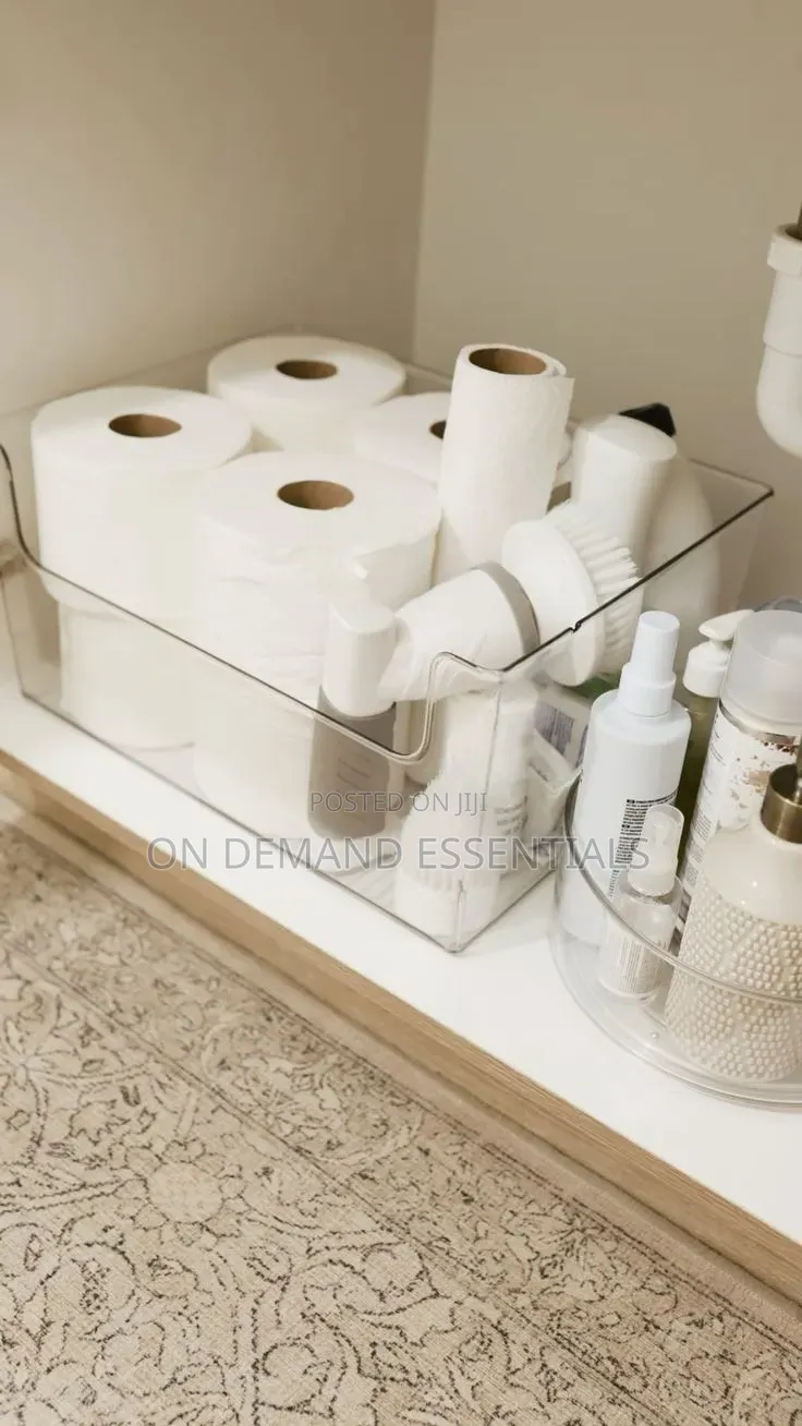 Acrylic Multipurpose Toiletries /Under Sink /Vegetable Organizer