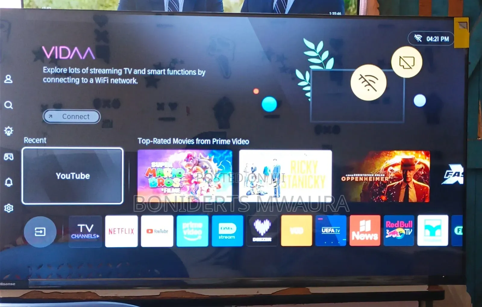 Hisense A4 43-Inch Smart TV