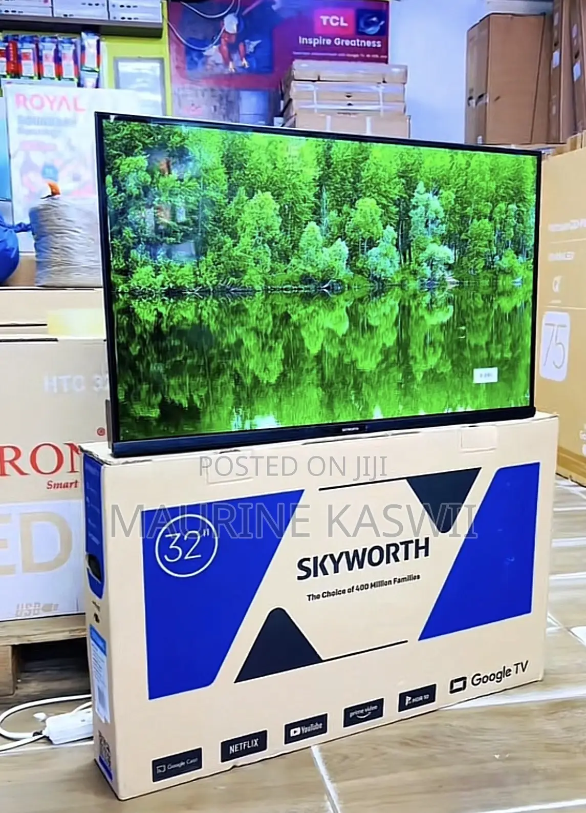 Skyworth 32” Google TV Frameless