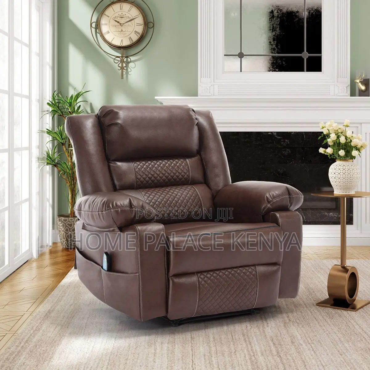 Home Sofa; Modern Single Recliner Couch for Relaxation and Comfort