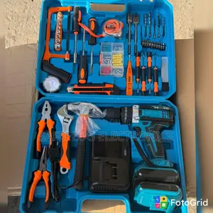 Rechargeable 36V Drill Machine – Portable Cordless Power Tool