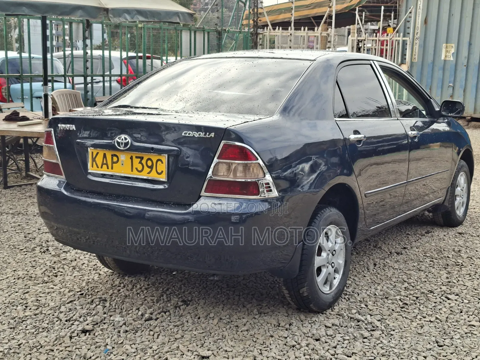 Toyota Corolla 2002 Blue