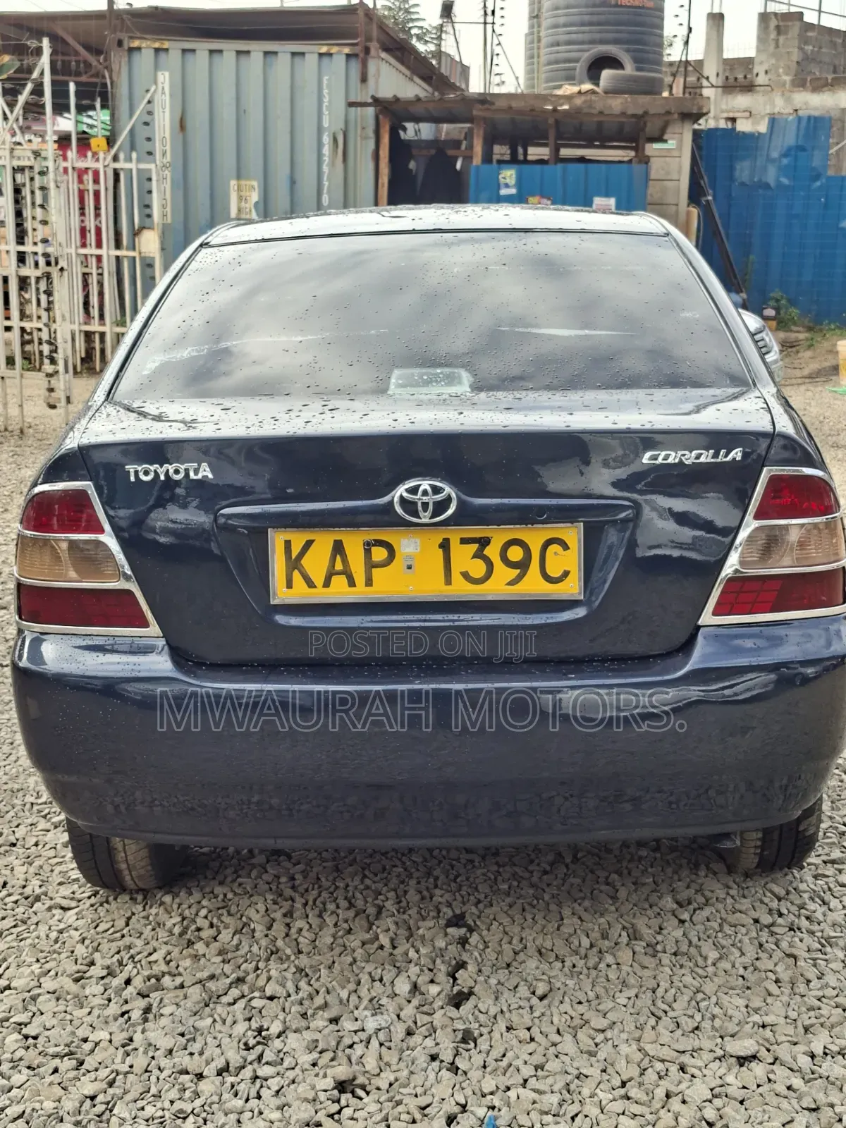 Toyota Corolla 2002 Blue