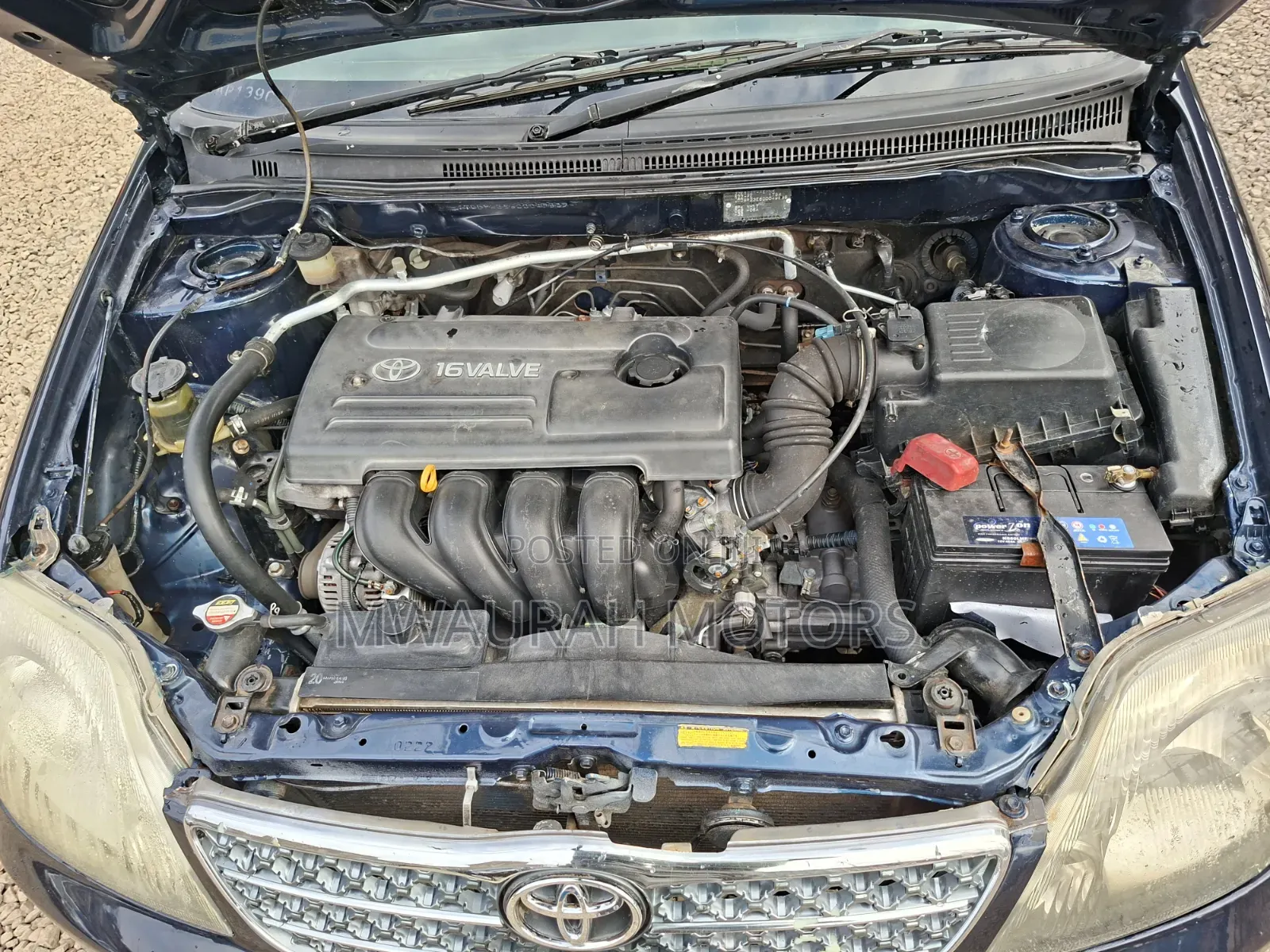 Toyota Corolla 2002 Blue