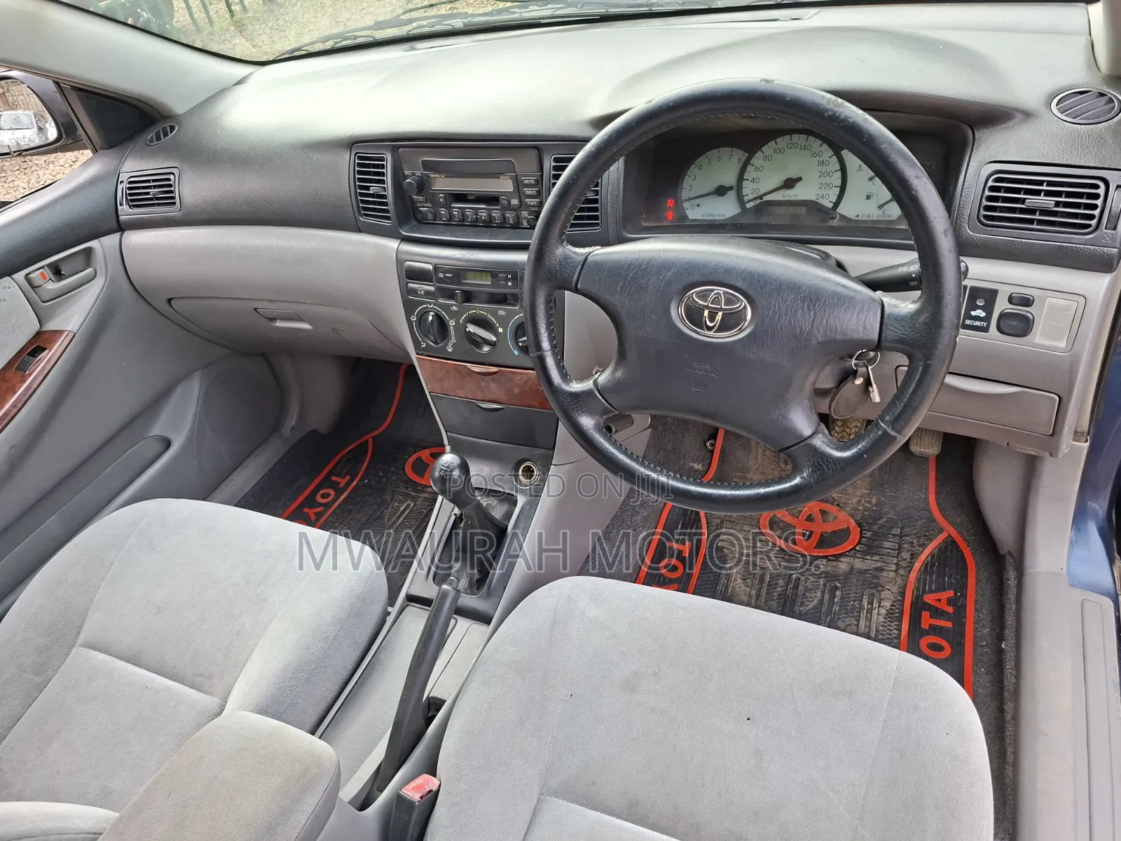 Toyota Corolla 2002 Blue