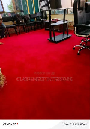 Enjoy a Beautifully Finished Interior Office Vip Wall to Wall Carpet