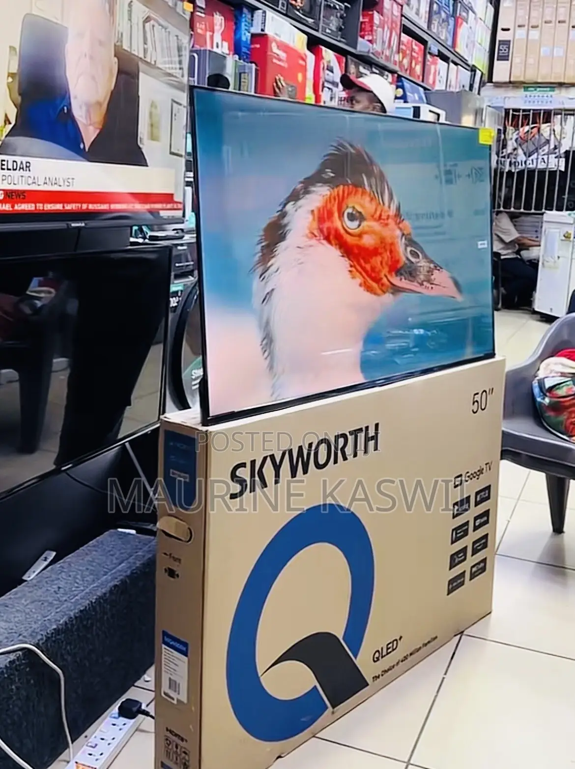 Skyworth 50”q6000h Qled Google