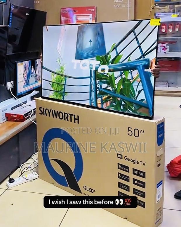 Skyworth 50”qled Google Frameless - thumbnail 2