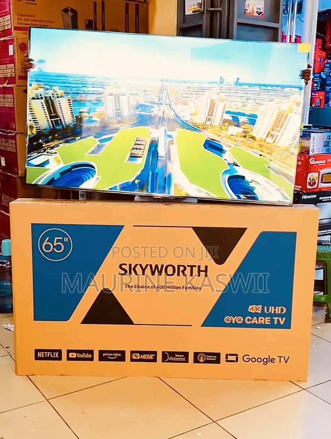 Skyworth 65”g6500 Google Smart TV