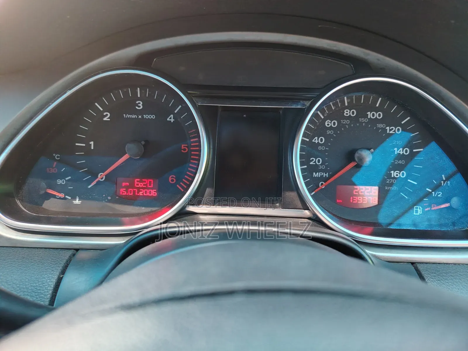 Audi Q7 2007 Silver