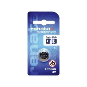 Renata Renata CR 1620 Lithium 3V Battery - Silver - 1 Year Warranty