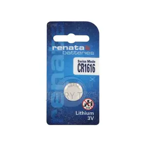 Renata Renata CR 1616 Lithium Battery 3V - Silver - 1 Pack