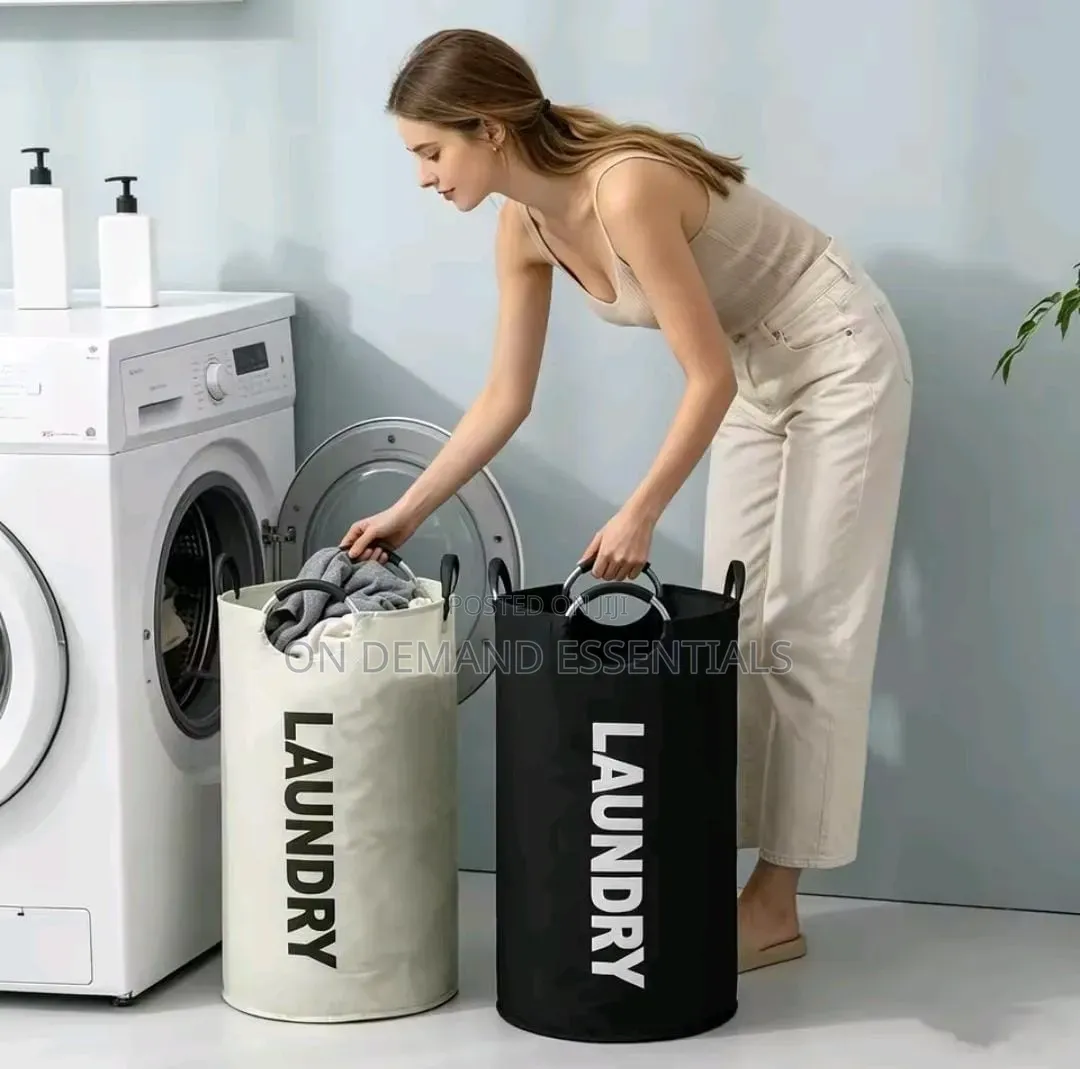 Laundry Bag With Handle Variety of Colors to Choose From