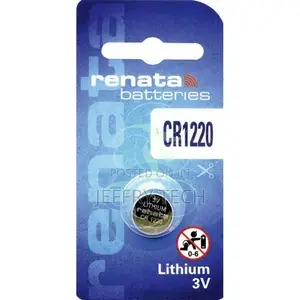 Renata Renata CR 1220 Lithium 3V Battery - Silver - 0.05kg
