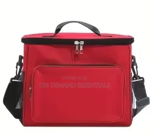 Large Capacity Lunch Box Bag With Strap Insulated