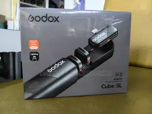 Godox Cube-Sl Kit2 2.4GHz Wireless Microphone System (Black)