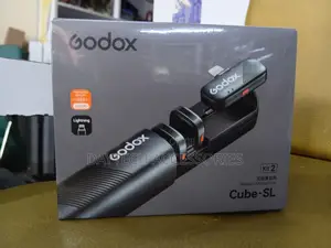 Godox Cube-Sl Kit2 2.4GHz Wireless Microphone System (Black)