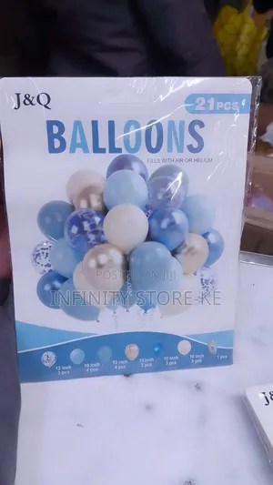 Decorative Confetti Party Balloons 21 PCS