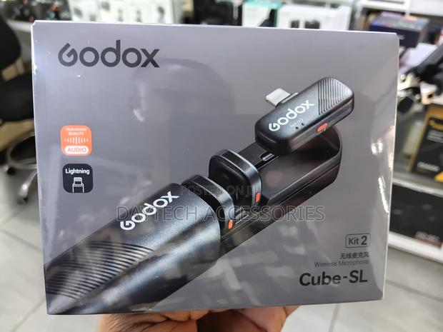 Godox Cube-Sl Kit2 Type C Wireless Microphone System - Black